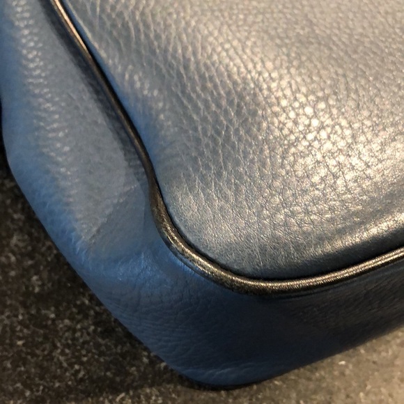 🛑SOLD🛑HTF Coach Dark Denim/Black Dylan Bag!! 🖤🖤 - Picture 4 of 12